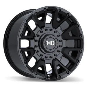 Fast HD – Knuckles – Black – 18″x9″ -10mm – All weather Wheels – F260-1890-89BN-10C931